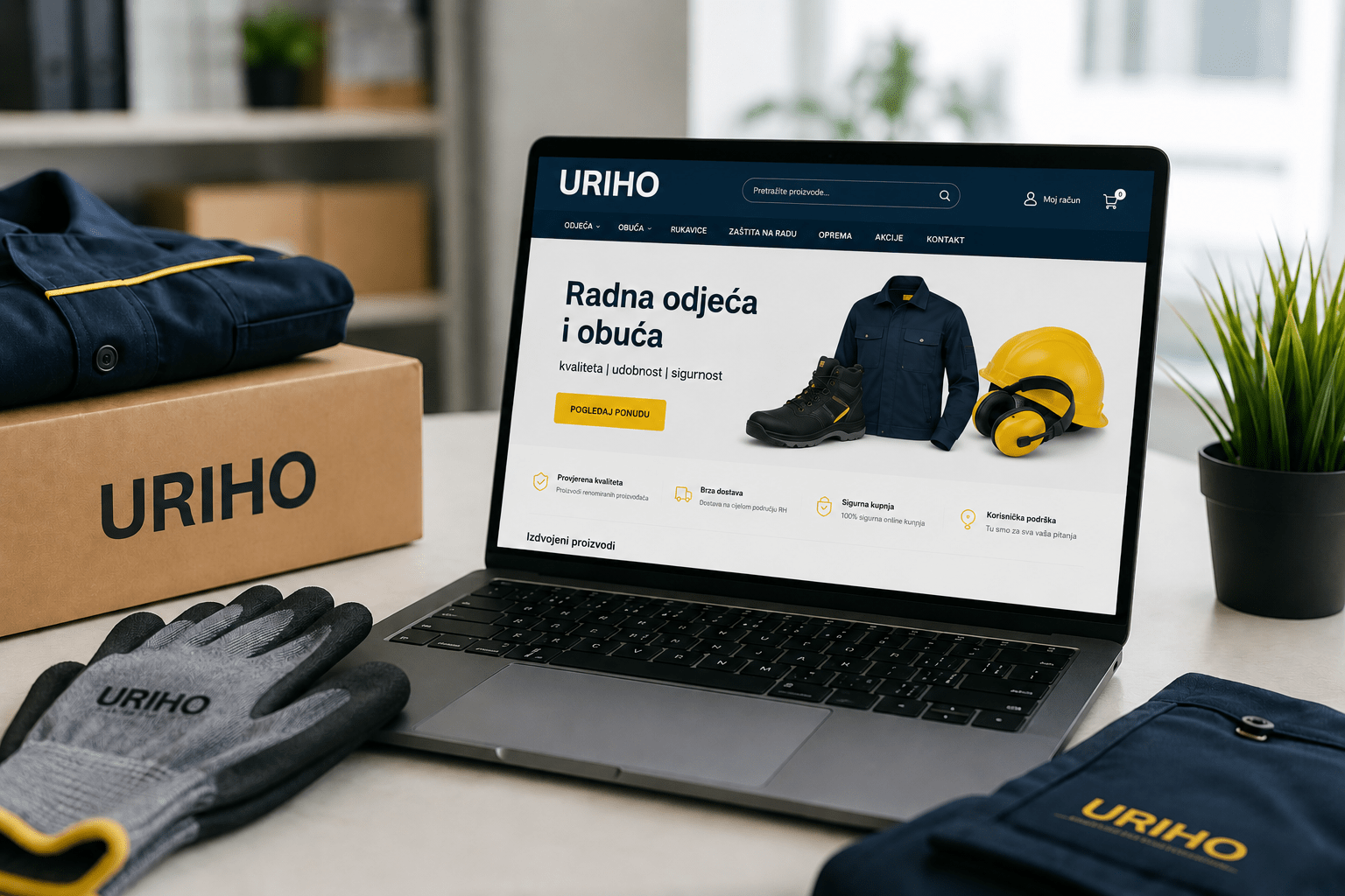 URIHO web shop